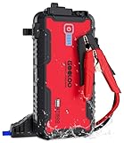 GOOLOO 1500A Starthilfe Powerbank 12V Supersafe IP65 Starthilfe,mit LED...