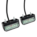 2 Pack 12V 24V Kfz LED Kennzeichenbeleuchtung Birne Kennzeichenleuchte,...