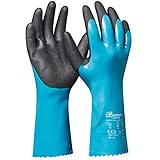 Gebol Grip Tech | 1 Paar | Größe L (Gr 9) | Lange Gummihandschuhe aus Nitril, PVC und...