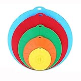 Silikon Schüssel Deckel , wiederverwendbar Silikon staubdicht hitzebeständig,...