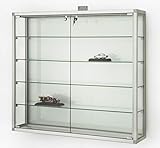 MHN Wandvitrine abschließbar Hängevitrine Sammler Vitrine groß Wand hängend...