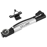 Beto Mini Standpumpe, Silber - 2 in 1