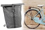 BISOMO Rucksack 20L mit Fahrradhaken, Fahrradtasche, Seitentasche für Gepäckträger,...