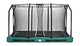 Salta Premium Ground - Bodentrampolin mit Sicherheitsnetz - Rechteckig - 214 x...