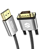 Silkland HDMI-auf-VGA-Kabel 2m, HDMI-zu-VGA-Kabel 1080p 60Hz Full HD, Vergoldetes...