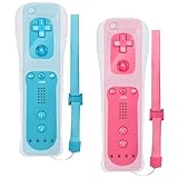 GBKDQQ 2x Wii-Fernbedienung, Controller Gamecontroller Wireless Remote...