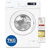 Exquisit Waschmaschine 7kg, Energieeffizienzklasse A, max. 1400 U/Min,...