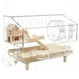 Igelkäfig Aus Acryl – Mehrstufiger Lebensraum Für Haustiere, 17,7 X 11 X 13,3 Zoll,...