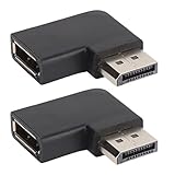 Sunicon 2PCS DisplayPort Extender, gleiche Bildschirmanzeige 7680x4320 Auflösung Stabiler...
