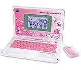 VTech Glamour Girl XL Laptop E/R – Lerncomputer mit 240 Lernspielen zum Lernen von...