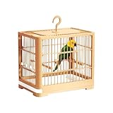 Reisevogelkäfig, Tragbar Vogelkäfig Mit Ausziehtablett Atmungsaktiver Transportkäfig...