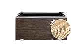 XL Premium Polyrattan Pflanzkübel mit Selbstbewässerung Bewässerungssystem Alu-Rahmen...