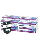 Höfer Chemie Bayzid Flockkartusche Pool 4 x 1kg - Flockungsmittel Pool - Filtert...