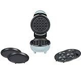 Petra PT5535BLVDE 3-in-1 Party-Leckerei-Makerr - Mini Snackkocher, 3 x Antihaft-abnehmbare...