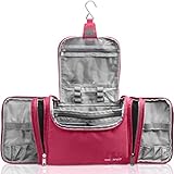 TRAVANDO Kulturbeutel Damen Groß Beauty Case zum Aufhängen Maxi Kulturtasche...