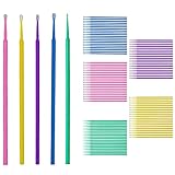 100 Stück Lacktupfer Auto Set, Microfiber Tip Lack Tupfer Lackpinsel, Pinsel...