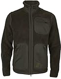 Härkila Rurik Teddy Fleecejacke Grün - Leise Jagdjacke Herren mit Teddyfleece -...