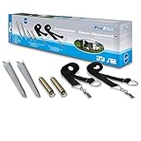 ProPlus 361722 Abspannset Abspannband Set für Omnistor Markise gegen Sturm
