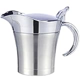 Thermo salsiera Salse Thermos a doppia parete in Acciaio INOX ciotola glacette...