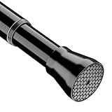 Zipglo 1 Stück Gardinenstange ohne Bohren 70-127 cm Duschvorhangstange...