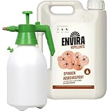 Envira Spinnen Abwehrspray 2 Liter + 2L Drucksprüher - Spray mit...