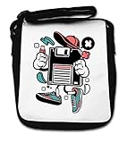 Diskette Floppy Disc USB Flash Retro Graphic Small Shoulder Bag