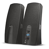 Trust Almo 2.0 PC Lautsprecher Set, 10 Watt, 3,5 mm AUX Klinke, Boxen mit...