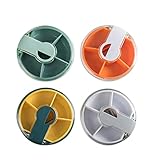 EXCEART Pillenteiler Tablettenteiler Pillenschneider Pill Cutter Splitter 4pcs...
