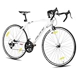 HILAND 28 Zoll Herren und Damen Road Hybrid Fahrrad, 700C Pendlerfahrrad, 14...