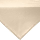 REDBEST Mitteldecke, Tischdecke Uni Seattle, 100% Baumwolle - Robustes, glattes Gewebe,...