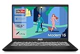 MSI Modern 15 Lifestyle & Business Laptop, 15,6 Zoll Full HD Display, AMD Ryzen 5 7430U...
