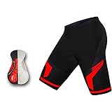 DJSKLDF Radlerhose Radfahren Kleidung Männer Lätzchen Fahrrad Hosen Professionelle Mann...