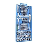 Schneckenbohrer 40pcs legierter Stahl Gewindebohrer und Matrizensatz for Metallbearbeitung...