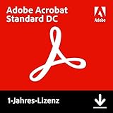 Adobe Acrobat Standard DC | Standard | 1 Jahr | PC | Download
