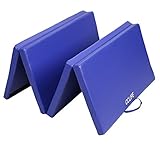 CCLIFE Turnmatte Weichbodenmatte Klappbar für zuhause Fitnessmatte Gymnastikmatte...