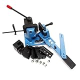Wiltec Universal Winkelbieger bis 18 mm Stärke und 20 mm Höhe, Biegemaschine Biegegerät...