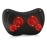 AERLAN shiatsu massagegerät,nackenmassagegerät mit wärme,Massagekissen für Nacken...