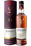 Glenfiddich 15 Jahre Single Malt Scotch Whisky Solera mit Geschenkverpackung,...