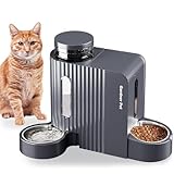 Gardner Pet Automatischer Futterspender für Katzen/Hunde 2 Näpfe(3L*2),...