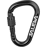 Salewa HMS Screw G2 Karabiner, Schwarz, MED