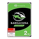 Seagate Barracuda 2TB interne Festplatte HDD, 3.5 Zoll, 7200 U/Min, 256 MB Cache, SATA...