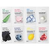 [PAKET VON 8] EUNYUL Purity Blattmaskenpaket 8 Typen 22 ml x 8 Stück Koreanische...