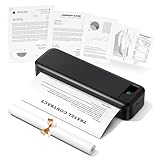 TATTMUSE Thermodrucker A4, Bluetooth Mobiler Drucker, Rechnungen, Belegdrucker,...