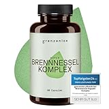 grenzenlos® Brennnessel Kapseln Komplex mit Magnesium, Wacholder, Petersilie &...