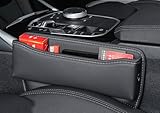 ZHSQXH Autositz Gap Aufbewahrungsbox für Renault Duster Megane Kadjar Logan PU Leder Gap...