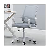 Home Office Drehstuhl mit verstellbarem Arbeitsstuhl, Netzrücken und gepolstertem Sitz,...