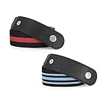TASHELLS 2 Stücke Gürtel ohne Schnalle Damen/Herren,elastischer Gürtel，XXL...