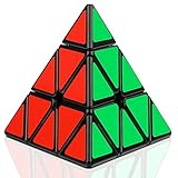 JOPHEK Zauberwürfel Pyramide, 3x3 Pyraminx Speedcube Magic Cube Knobelspiele für Kinder,...
