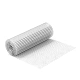 Wiltec Maschendrahtzaun 1 m x 10 m, 0,75 mm Drahtstärke 19x19 mm Maschengröße,...