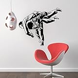 Judo-Ringen gegen Kampfsportarten, Vinyl-Wandaufkleber, Schlafzimmer-Dekoration,...